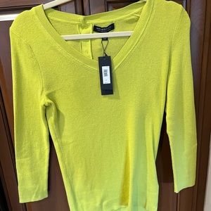Green sweater. Banana Republic. Size small. New with tags.
